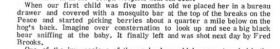 Paul Salmond's account in Waterhole Oldtimers book 